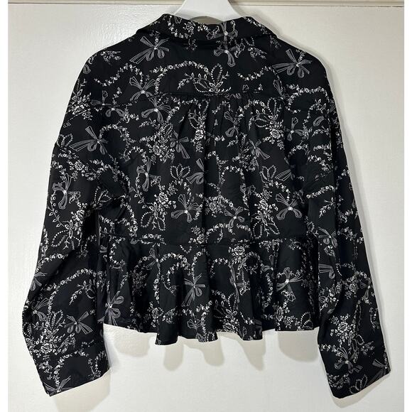 Free People Intimately Beauty Sleep Short Pajama Set 2 Piece Black Sz Small NWOT - Picture 11 of 16